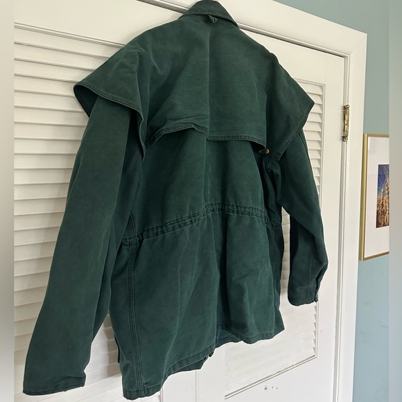 RARE Carhartt vintage green coat with plaid liner nwot! - Picture 6 of 9